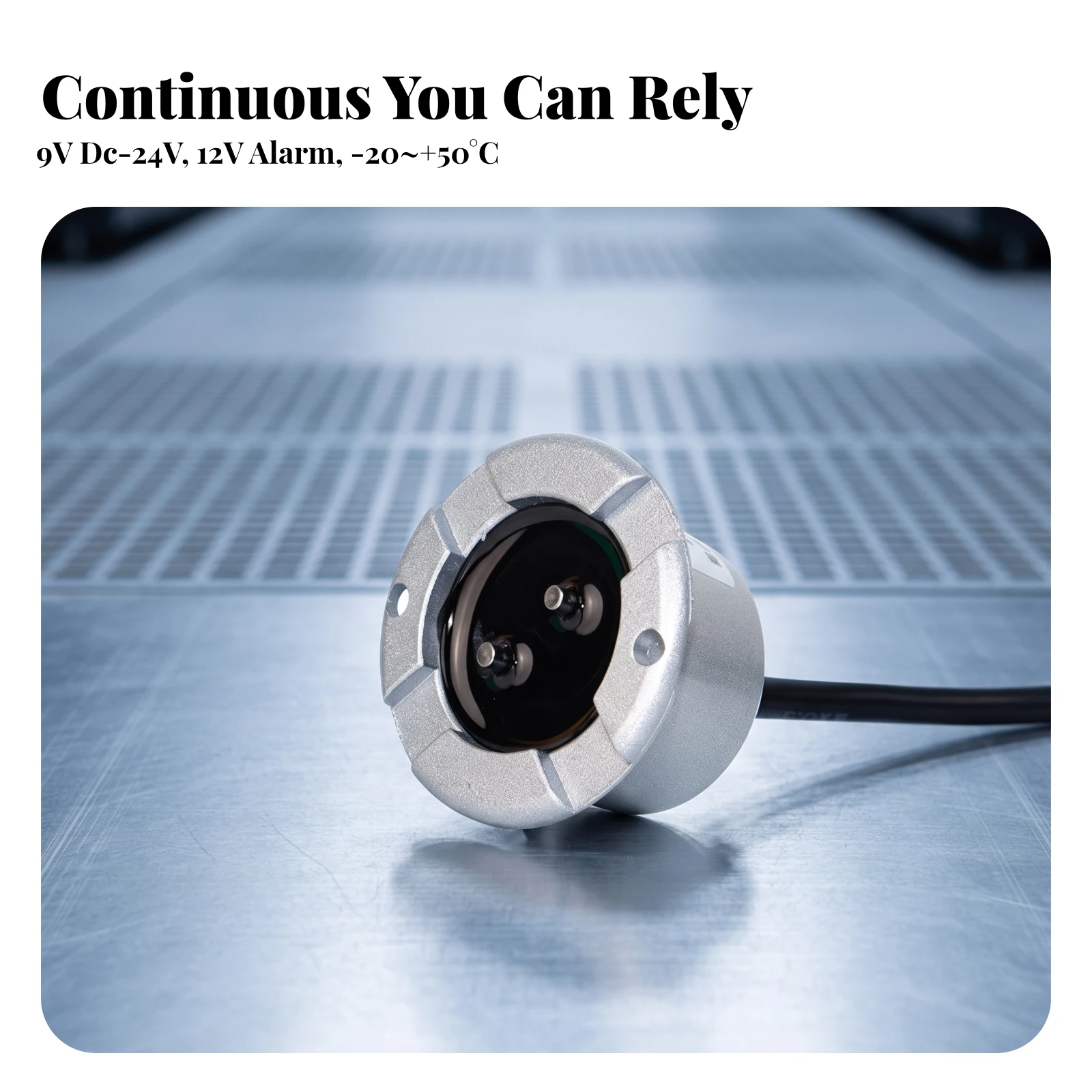 Water Immersion Sensor Wired Water Leak Sensor with Cable Instant Flexible for Basement, Kitchen