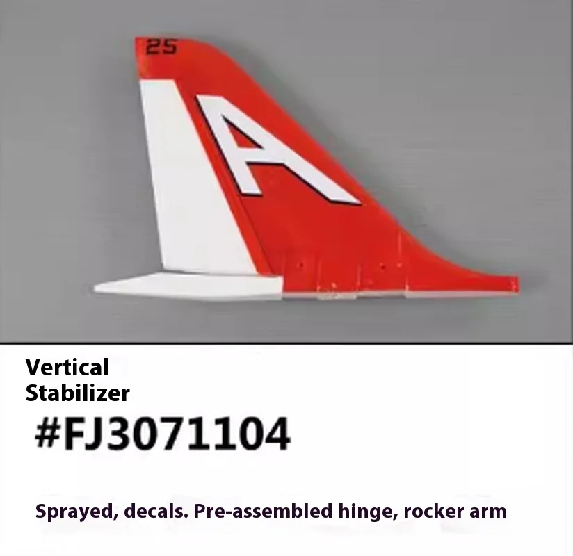 FreFuk90 mm T-45 accessoires, Fuselage, ailes principales, queue plate, queue verticale, couverture antarctique, cockpit, train d'atterrissage, buse de queue