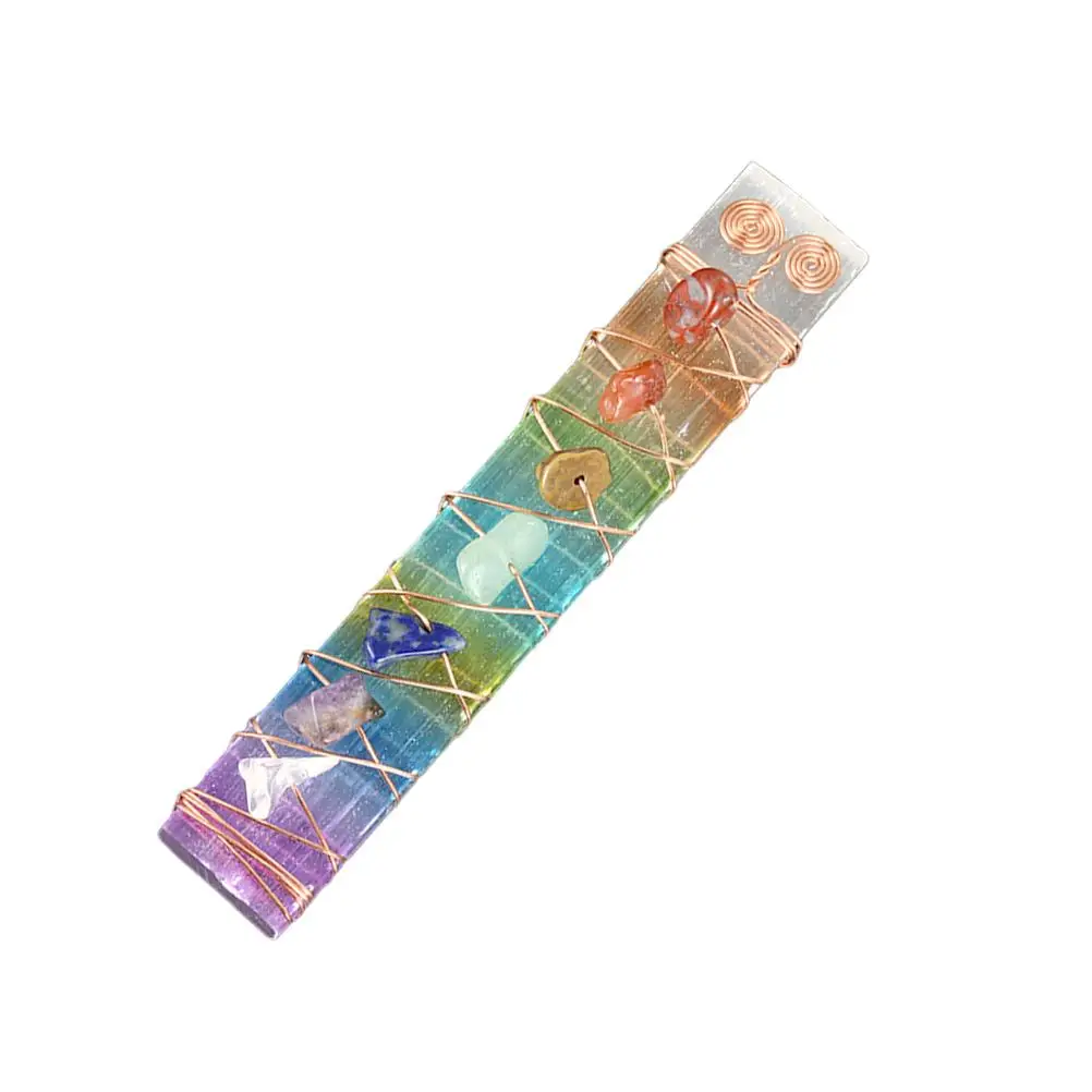 

Healing Stick Accessories Premium Irregular Stone Decor Crystal Colorful Ornament Chakra Energy Gift