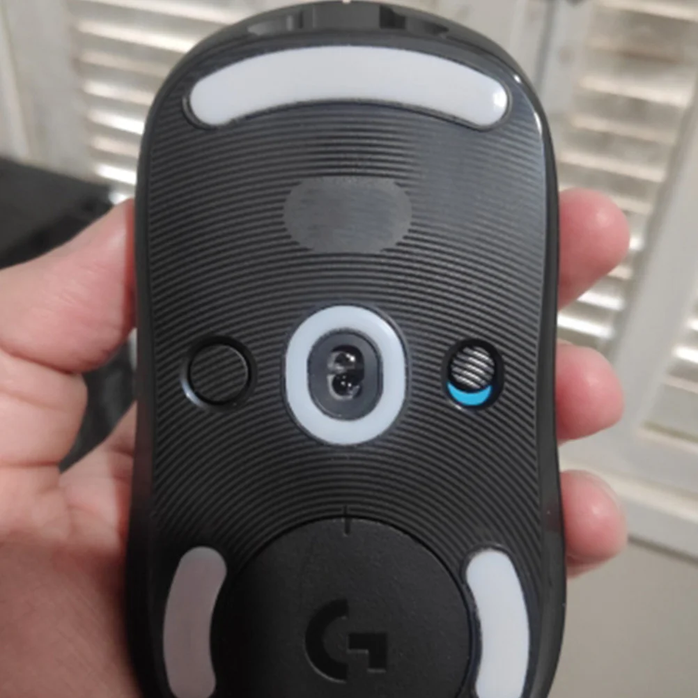 

2 комплекта накладок для мыши, противоскользящие, с гладкими изогнутыми краями, для компьютерных игровых мышей, обеспечивающие точное скольжение, долговечные, из PTFE