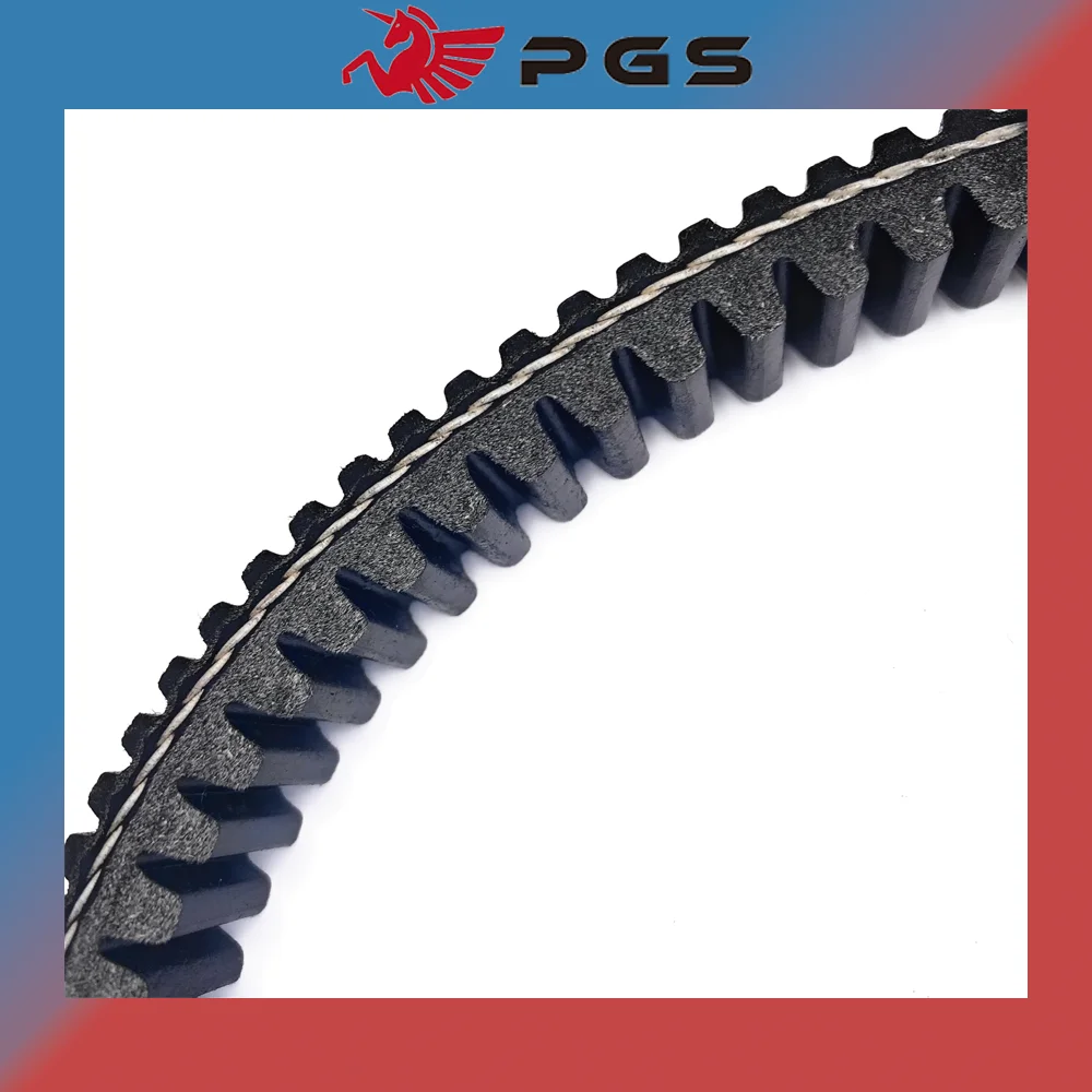 PGS 23100-K48-AO10-M1 Double-sided teeth  Motorcycle Drive Belt For NS110 NS125 WH110 Extended Engine Belt