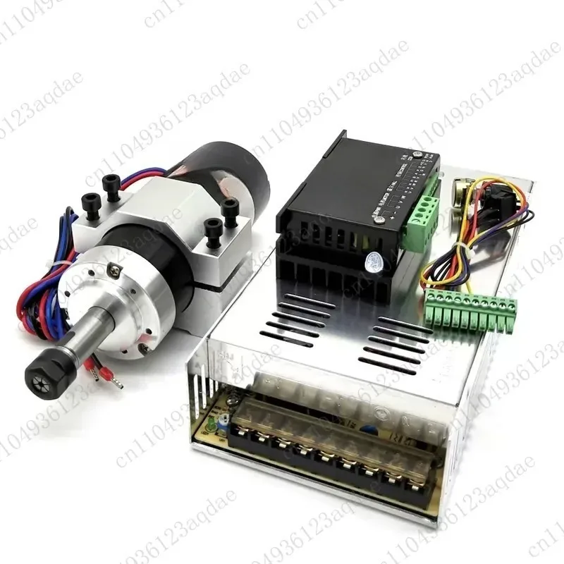 Upgraded Version Brushless Spindle Motor 500W 4-piece Set, Integrated Tool Holder And Rotating Shaft