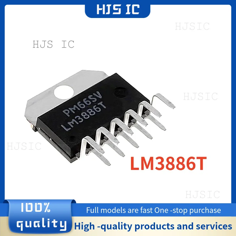 1PCS 100% NEW audio high-power amplifier LM3886T LM3886TF ZIP-11 power amplifier chip LM3886