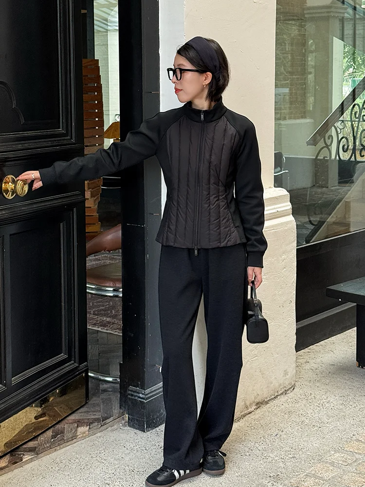 

Легкая женская укороченная куртка-пуховик Slim Fit для осени и зимы, белая, с наполнителем из перьев, в уличном, спортивном и повседневном стиле