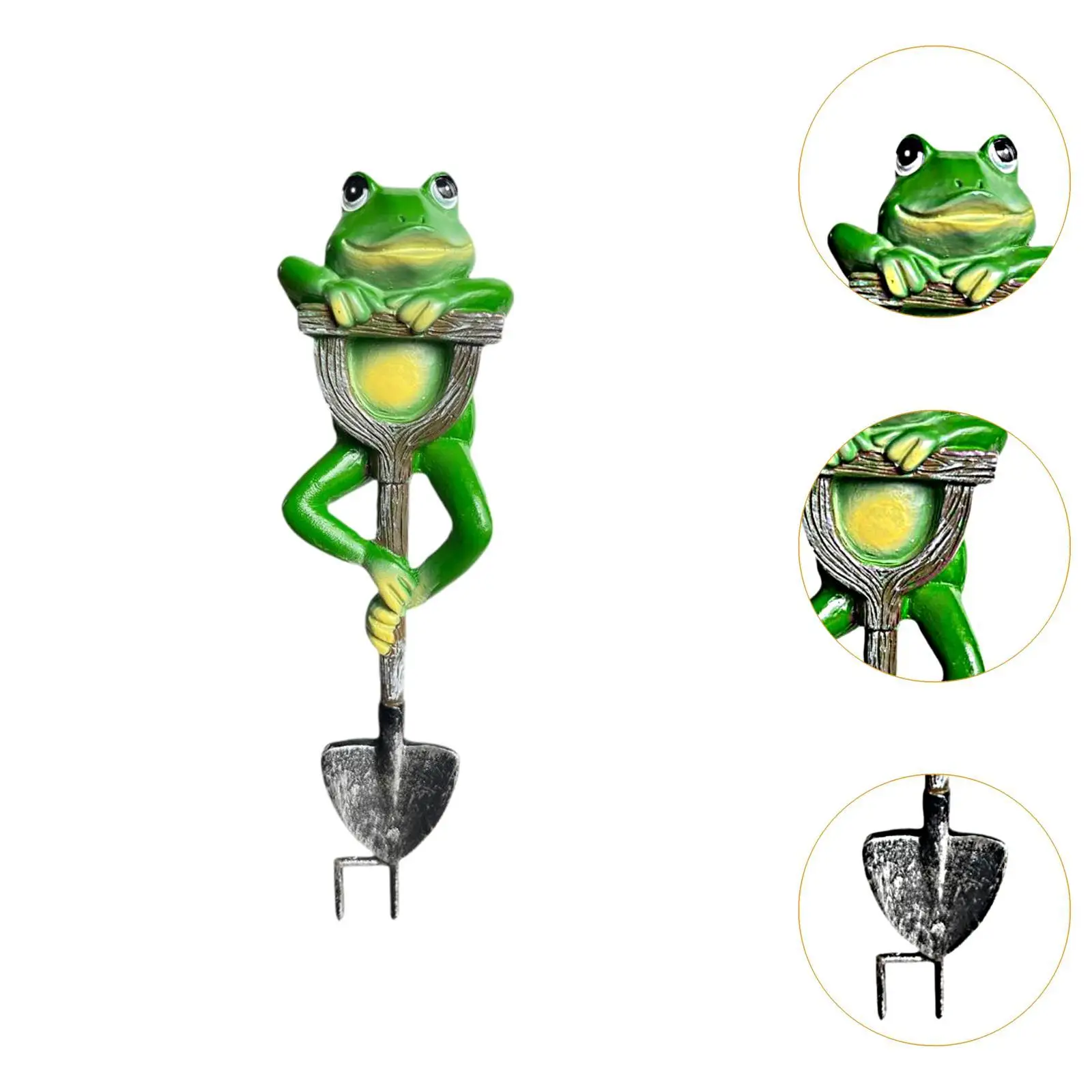 Frog Ornament Animal Figures Frog Statue for Tabletop Garden Office
