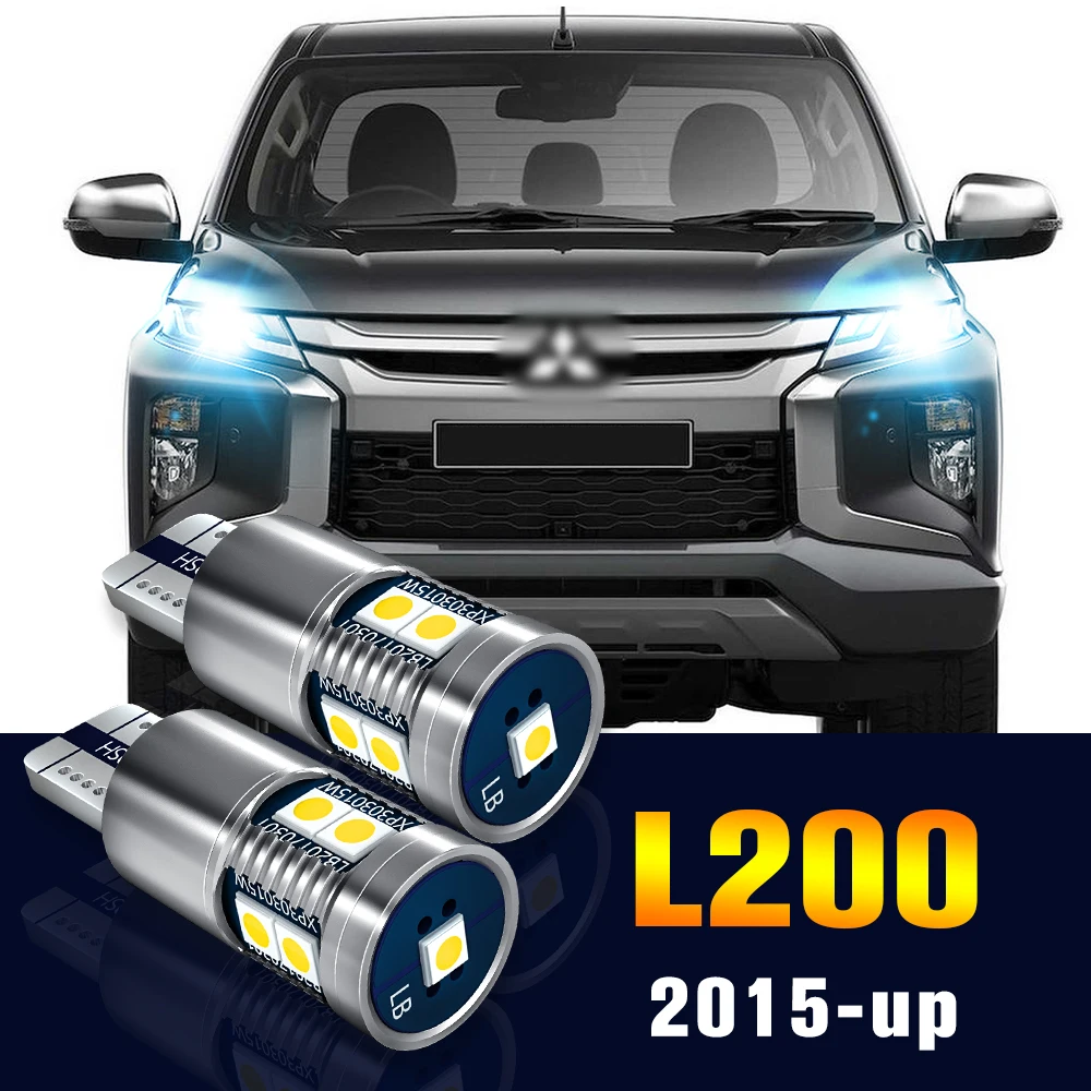 

2pcs LED Clearance Light Bulb Parking Lamp For Mitsubishi L200 2015 2016 2017 Accessories