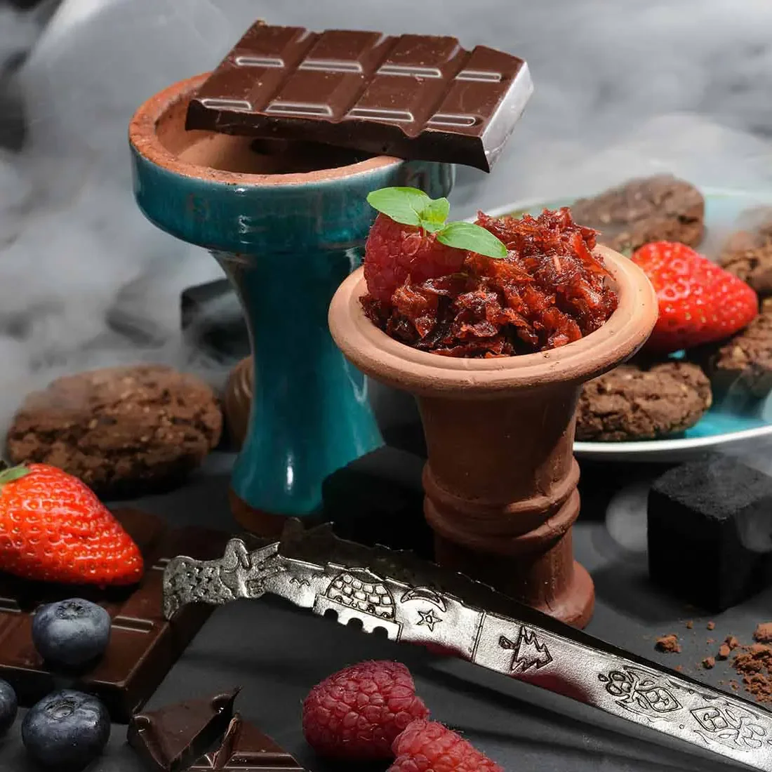 MOHALA 50g SWEET AROMATIC Herbal Hookah Shisha Fruit Flavors Healthy Delicious Alternative For Smoking Tobacco and Nicotine Free