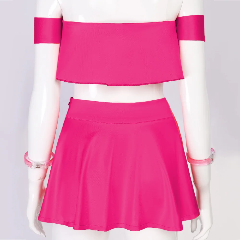 Anime Villain Himself Miss Heed Costume Halloween Character Miss Hurd Cosplay Full Christmas Costume for Adult Woman