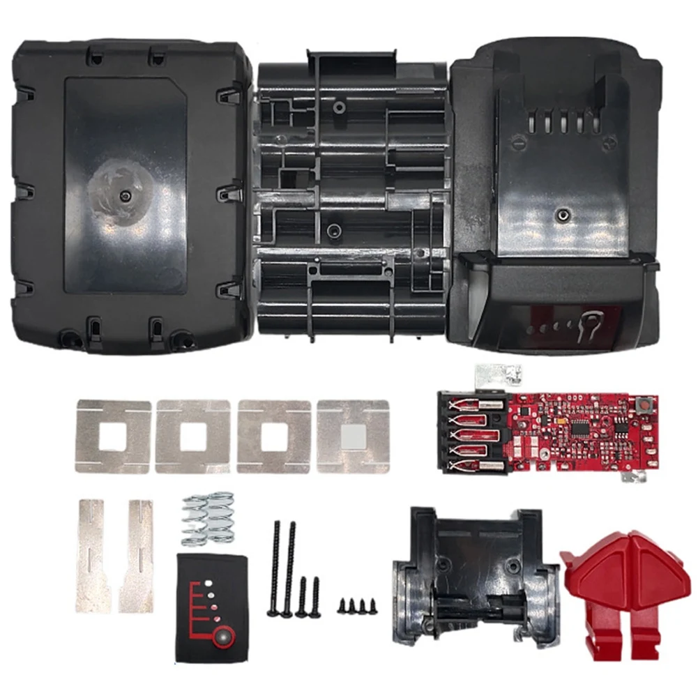 【Tools & Parts】 Battery Case+PCB Charging Circuit Board for 10 Core 18V 18650 Kit Li- Battery Case Protective Board Kit