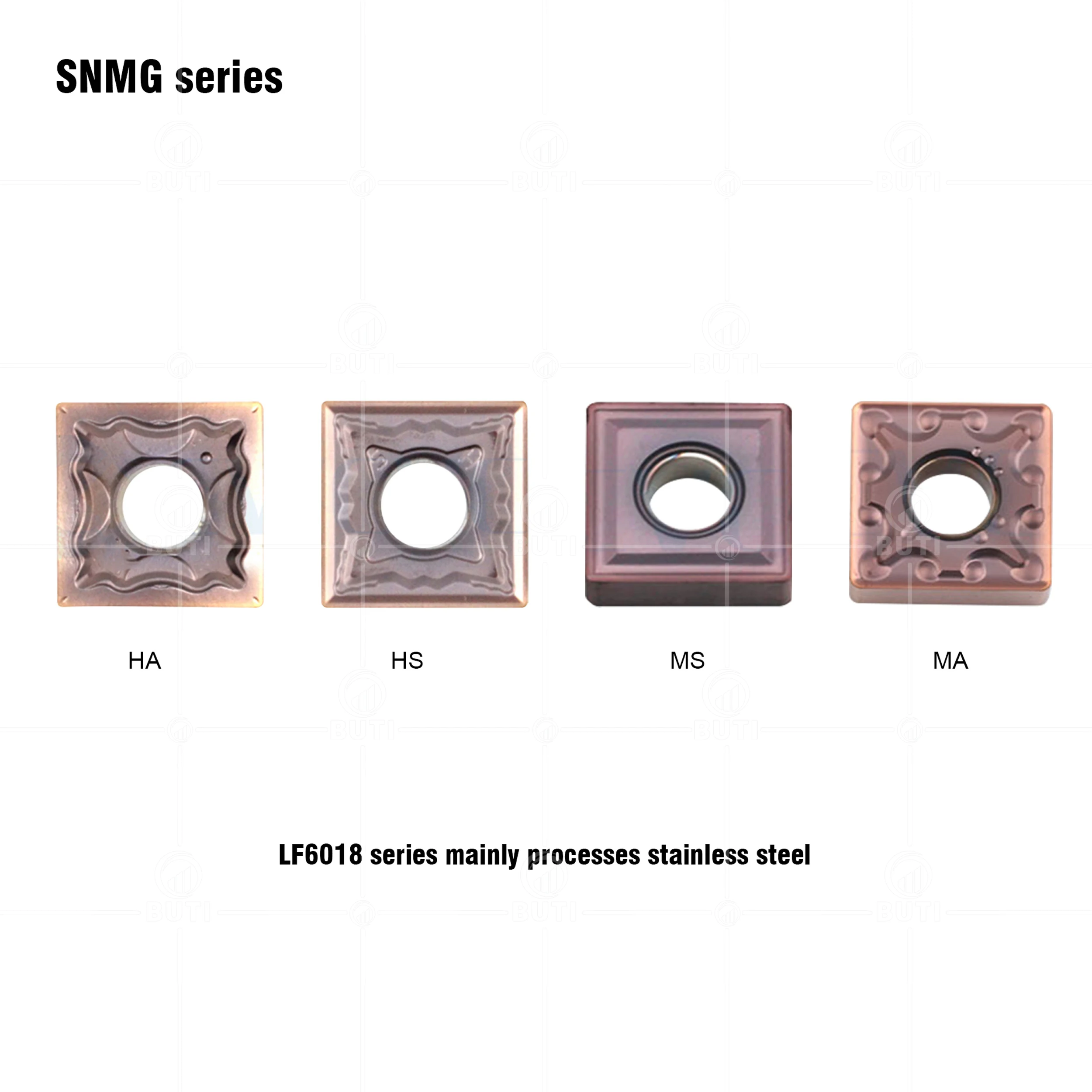 DESKAR 100% Original SNMG120404 SNMG120408 MA MS HA HS LF6018 CNC Lathe Turning Tool Carbide Inserts Cutting For Stainless Steel