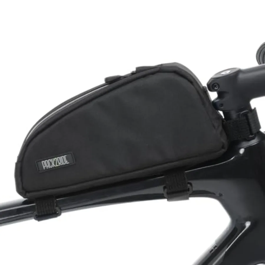 

Onedrop Bike Frame Bag - Water Resistant Top Tube Bike Bag with Durable Cordura Fabric, Front Bicycle Storage and Bikepacking P