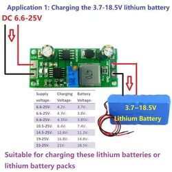 New DD28CRTA 1A 3.7-18.5V Charging Board For Lithium Batteries Or Lithium Battery Packs Power Supply Module Board For arduino