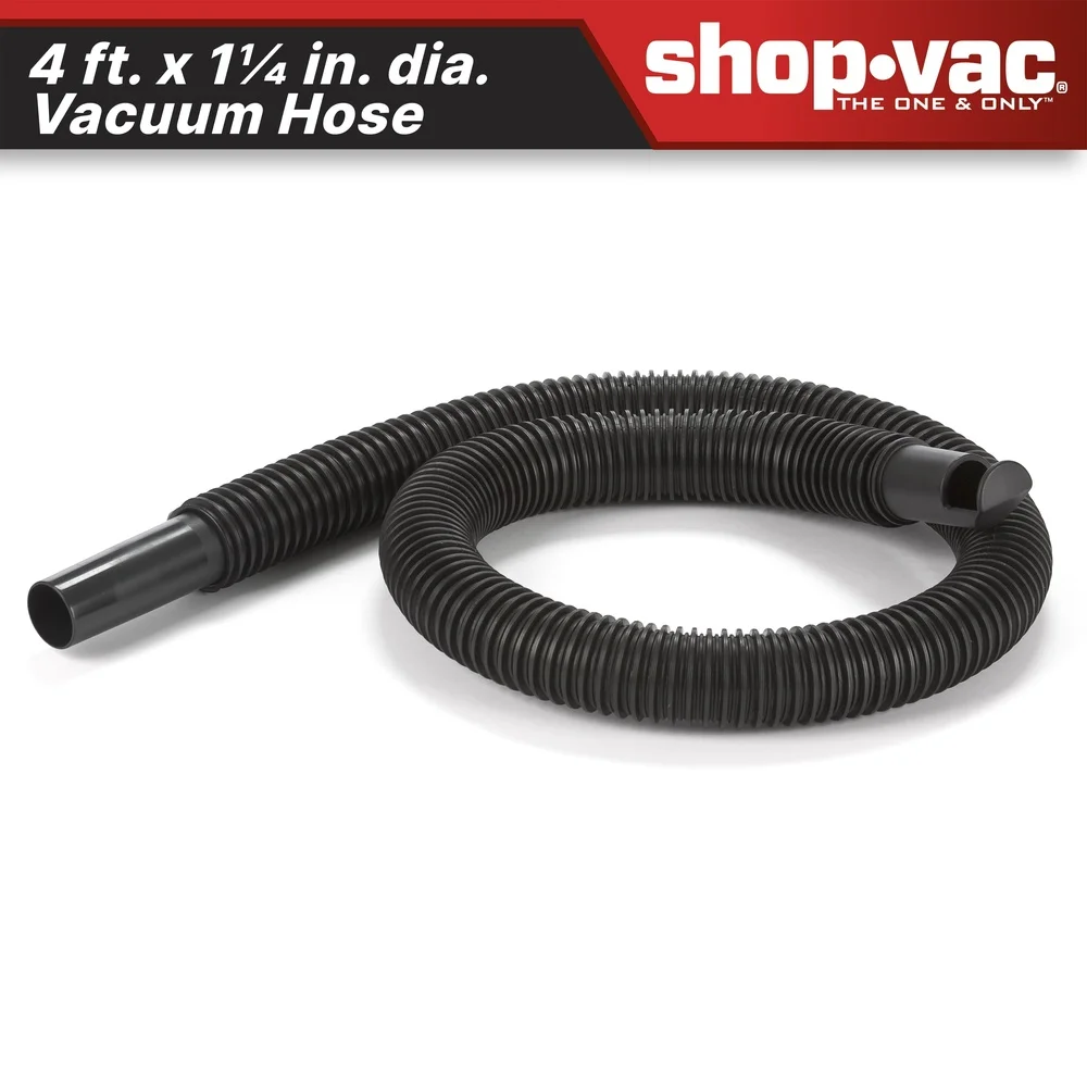 خرطوم مكنسة 4ft ملحق بقطر 125 بوصة تمديد مرن متين يناسب 1X1 HangUp Mini HangOn AllAround EZ التنظيف المثالي