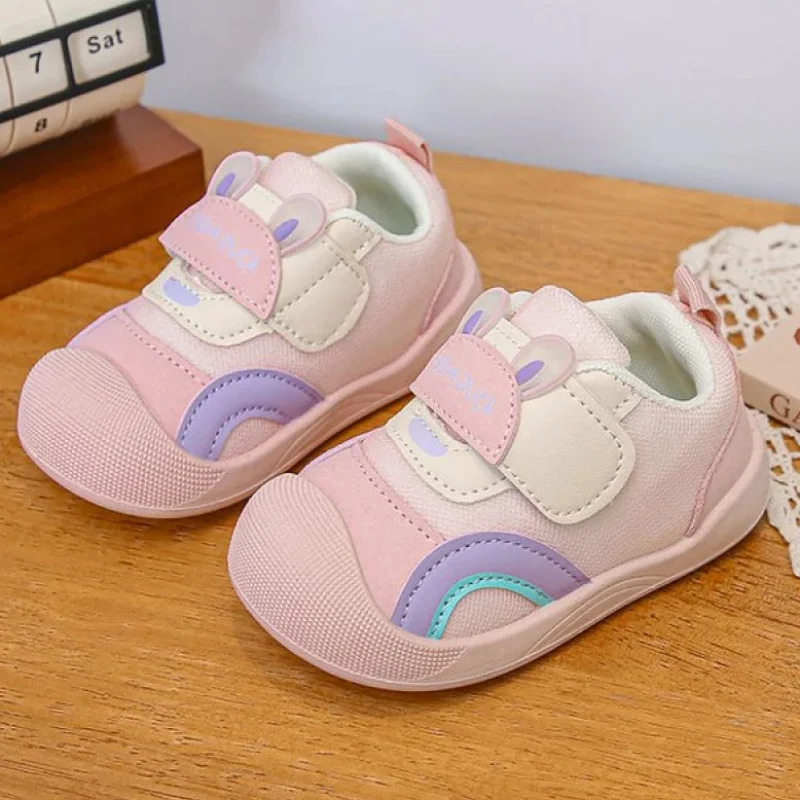 

PU Leather Sport Shoes For Children 2026 Trend Fashion Toddler Footwear Ergonomics Anti-slippery Kid's Sneakers Boys Girls