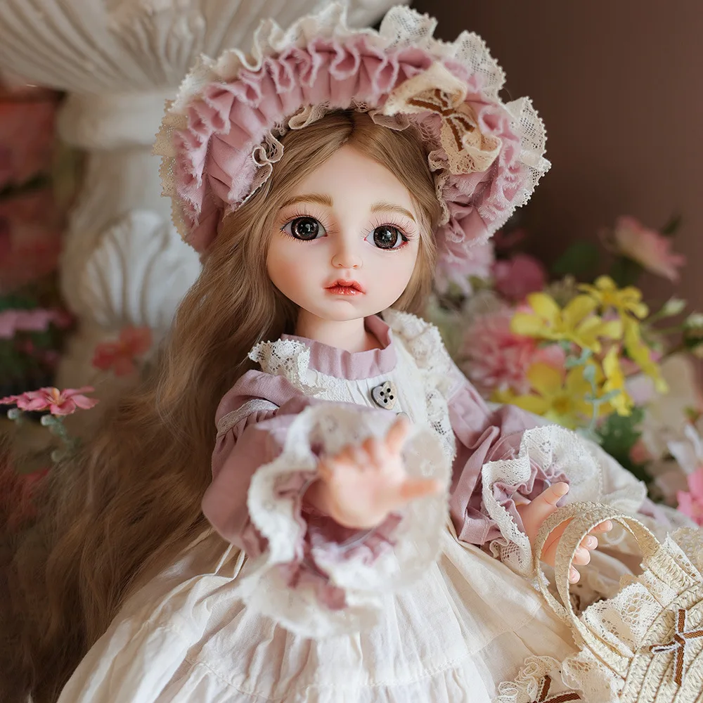 45cm Strawberry Cake 1/4 BJD Joint Doll Dress Up Accessories Play House Toy