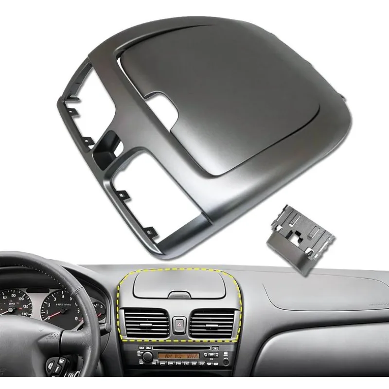 

Центральная панель воздуховода кондиционера 682605M002, совместимая с Nissan Sentra 2000-2006, отсек для хранения 68260-5M002