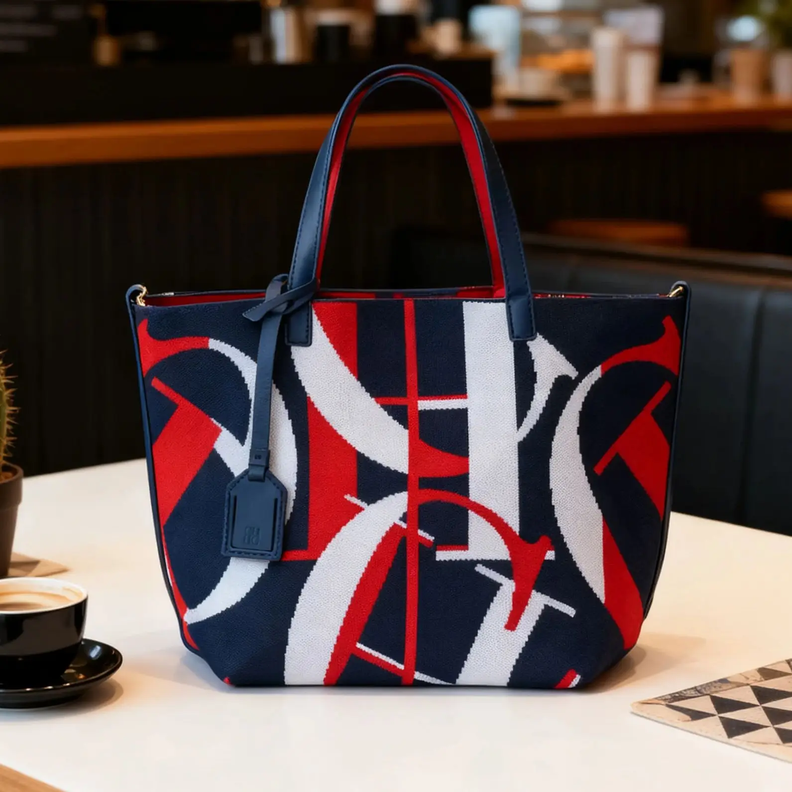 CH borsa da donna Design retrò borsa a secchiello da donna di grande capacità nuova borsa per la spesa Versatile borsa da viaggio per le vacanze al