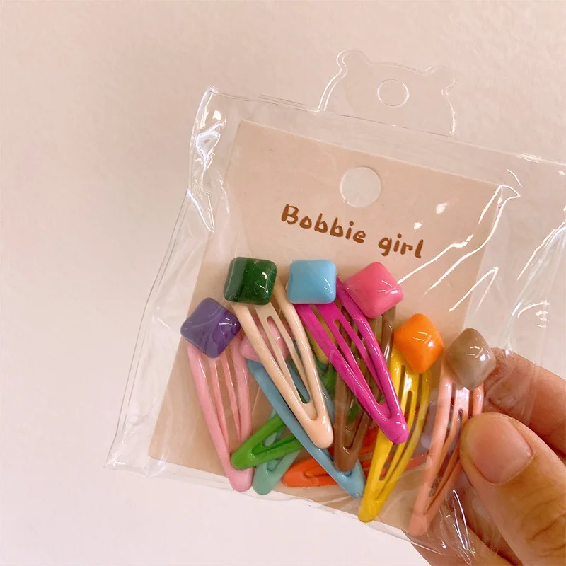 haarschmuck mädchen 10 teile/satz niedliche kleine Haars pangen für Kinder Mädchen Mini Bär Haarnadeln Blume Haarnadeln und Clips Baby BB Clip haarklammer Zubehör haarspangen mädchen – Detail 9
