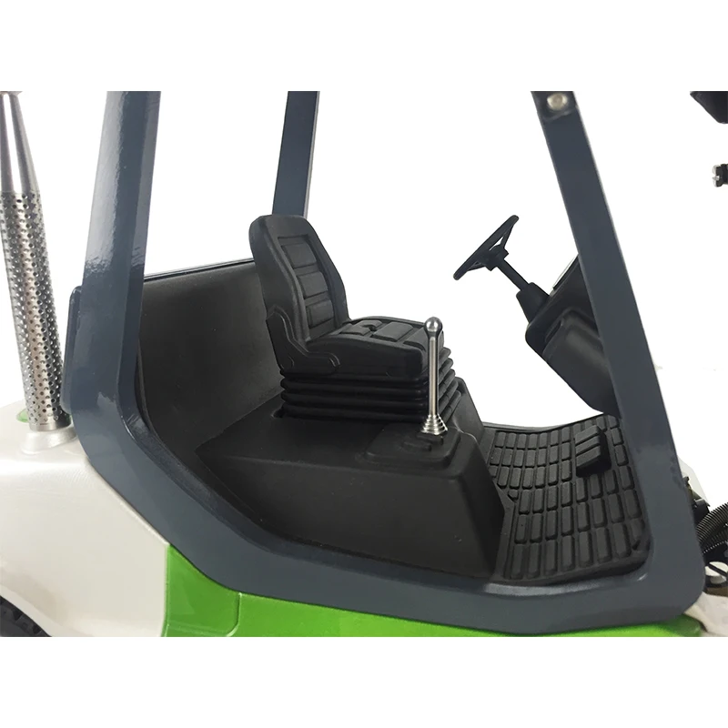 En Stock Lesu modèle 1/14 Rc chariot élévateur transfert hydraulique voiture Rc camion moteur lumière son TOUCAN peint couleur personnalisée pour adulte