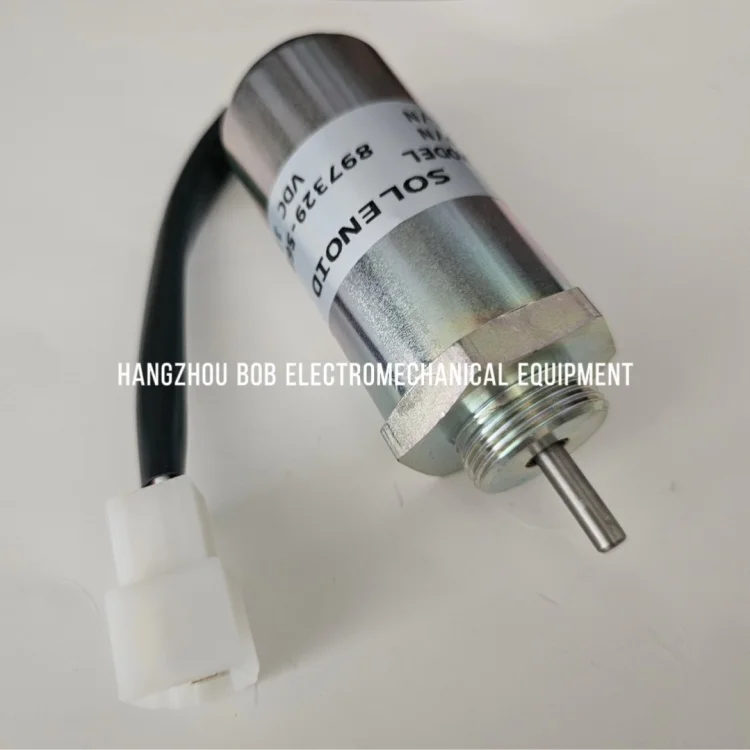 Top Quality Fuel Shutoff Solenoid 897329-5680 For Engines 3LD1 3LD2 4LE1 3LB1