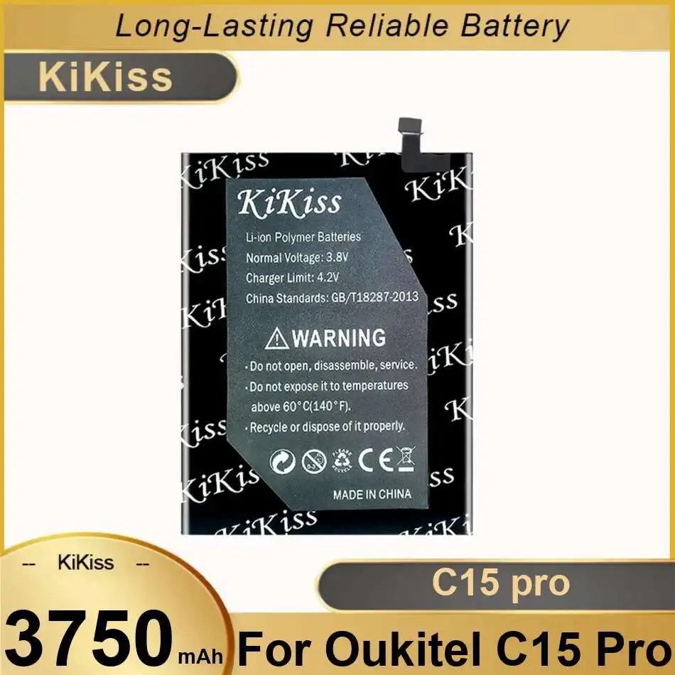 

Mobile Phone Battery Safe For Oukitel C15 Pro 3750Mah