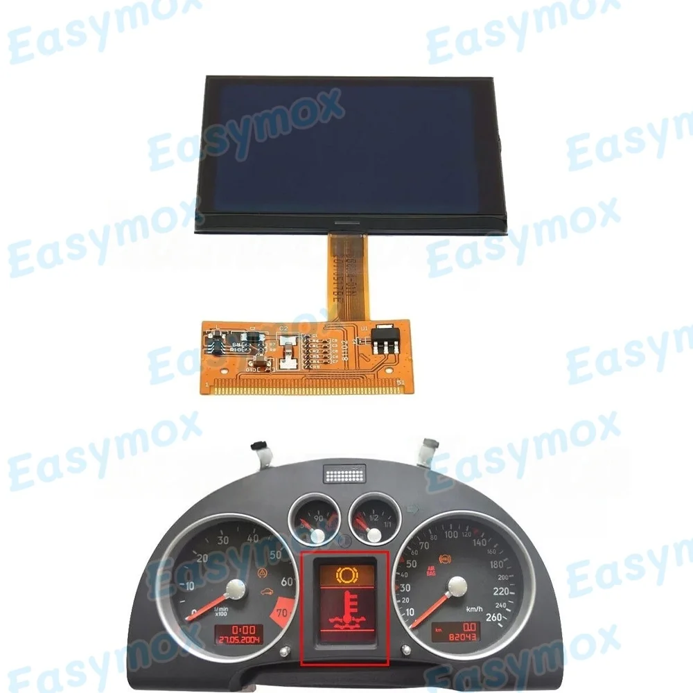 

LCD Display For Audi TT 1999-2006 Mk1 Cluster Speedometer Instrument Screen