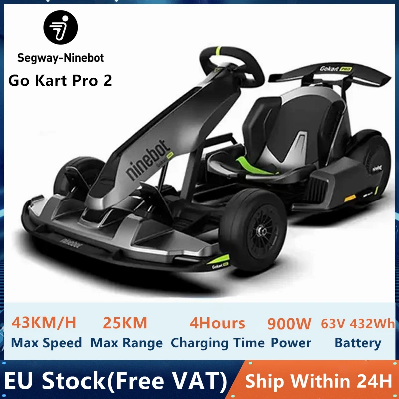 EU Stock Ninebot By Segway Gokart Pro 2 Upgraded Version 63V 432Wh