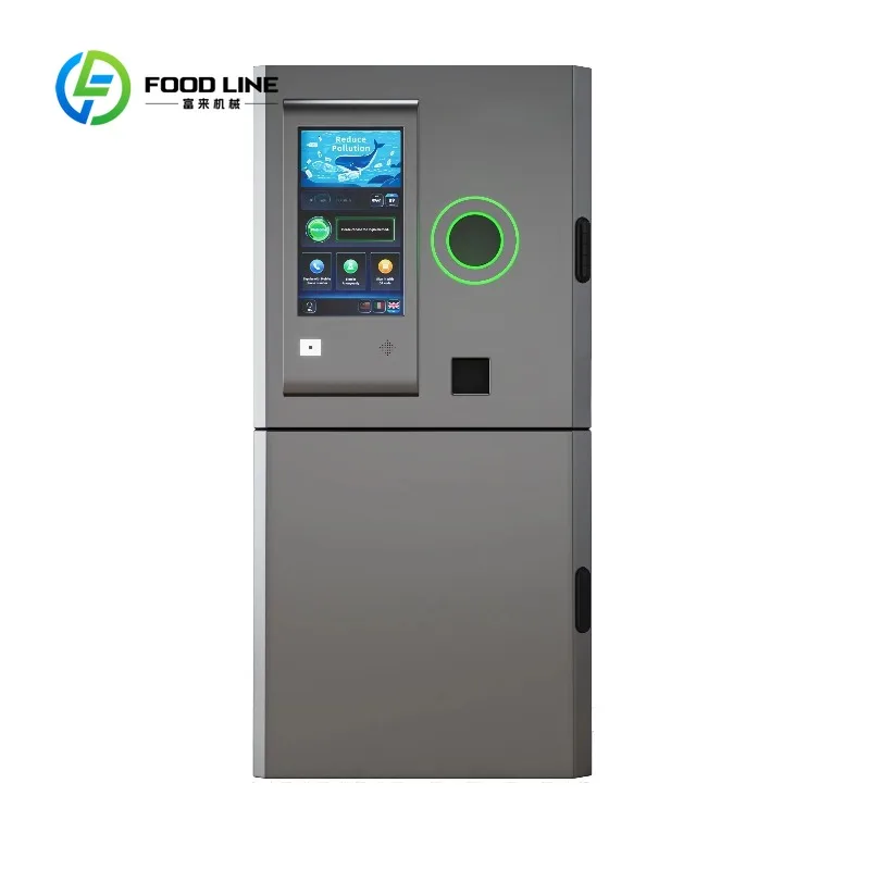 Automated RVM for Coffee Shops - Reverse Vending Machine with Cup Return & Discount Integration Only for Euro Market