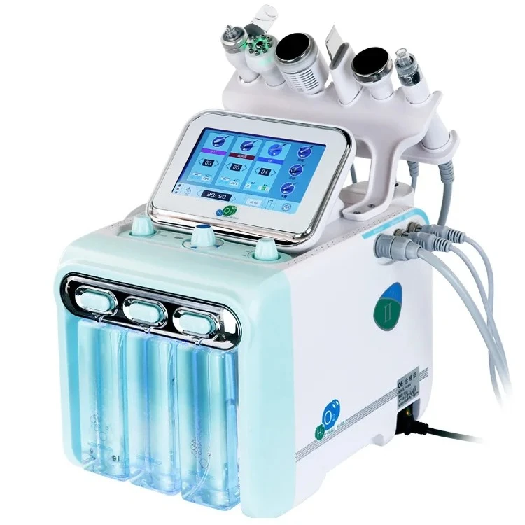 Hydrogen and Oxygen Small Bubble Beauty Instrument Large Suction Pore Cleaning Blackhead Oxygen Injection Hydrating Beauty Salon