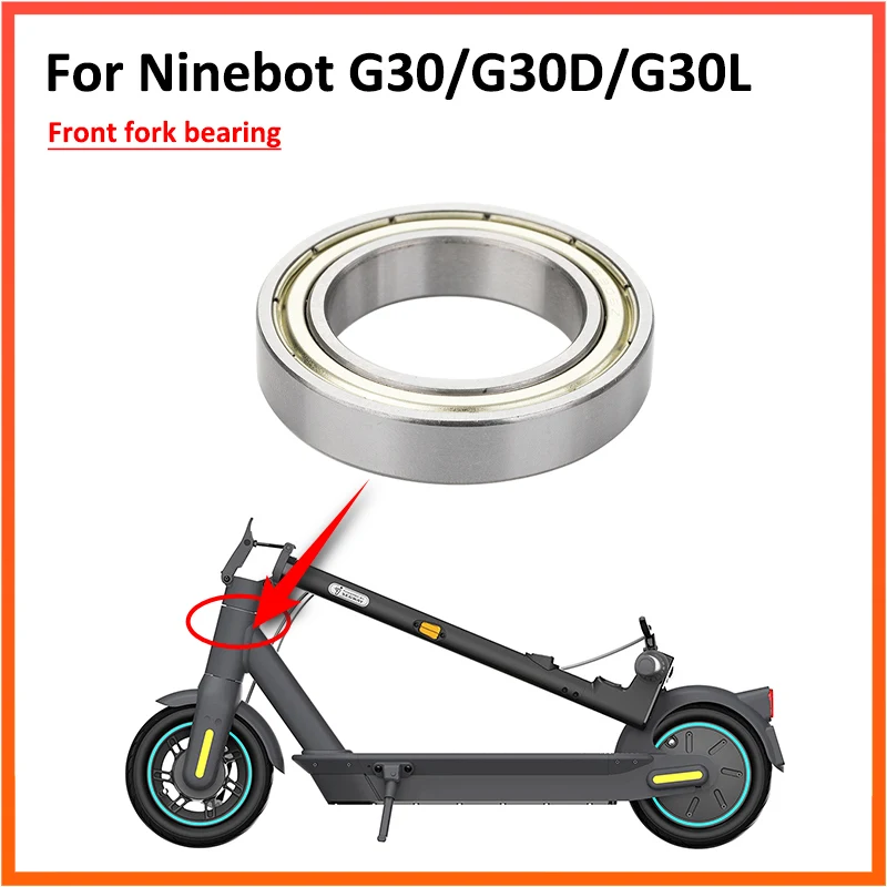 Steering Bearing For Ninebot G30 MAX G30D G30P Electric Scooter Front Fork Pole Inner Stainless Steel Parts