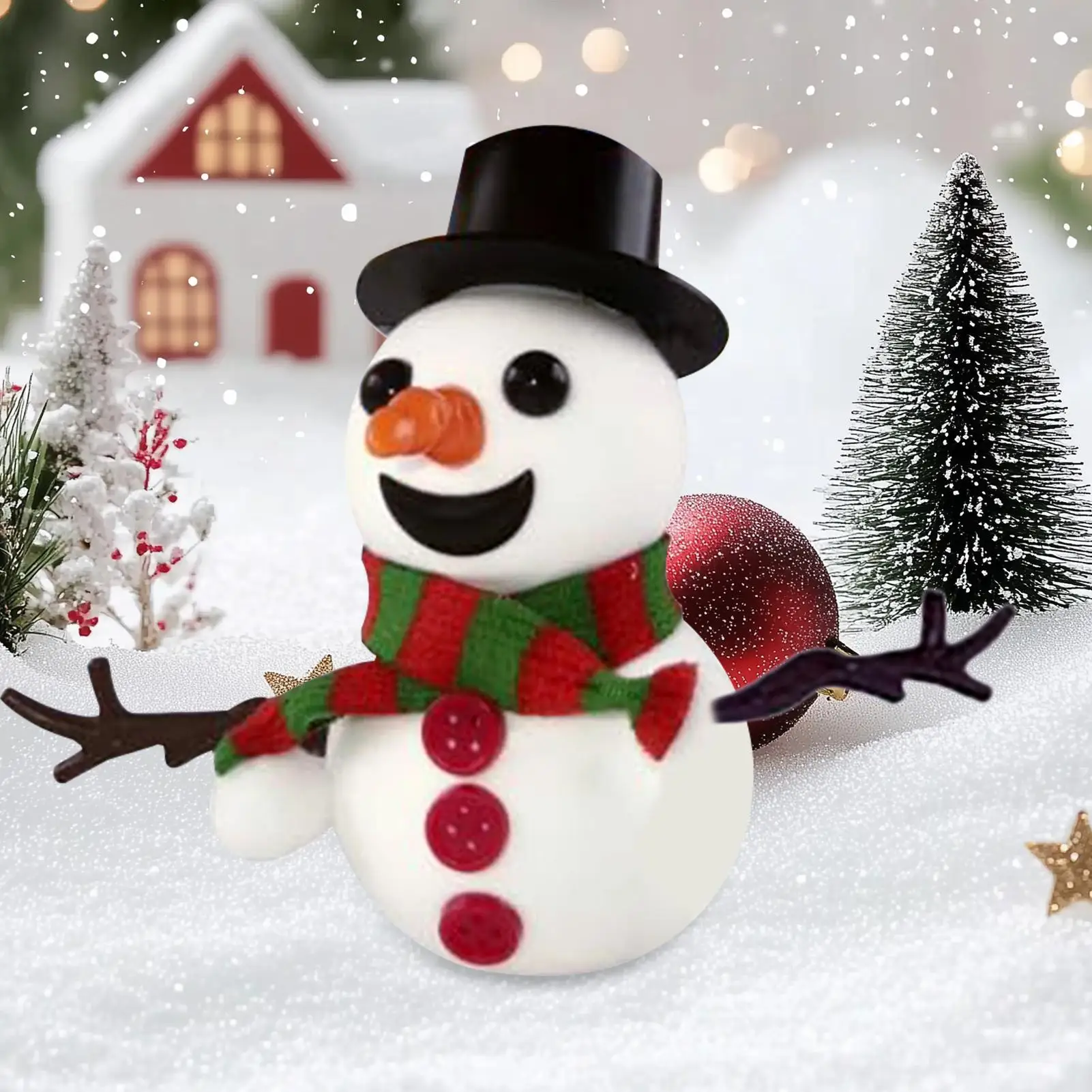 DIY Sneeuwpop Maken Kit Kerst Winter Activiteit Klei Modellering Set Kids Art Crafts Educatief Speelgoed voor Kinderen Klaslokaal Thuis