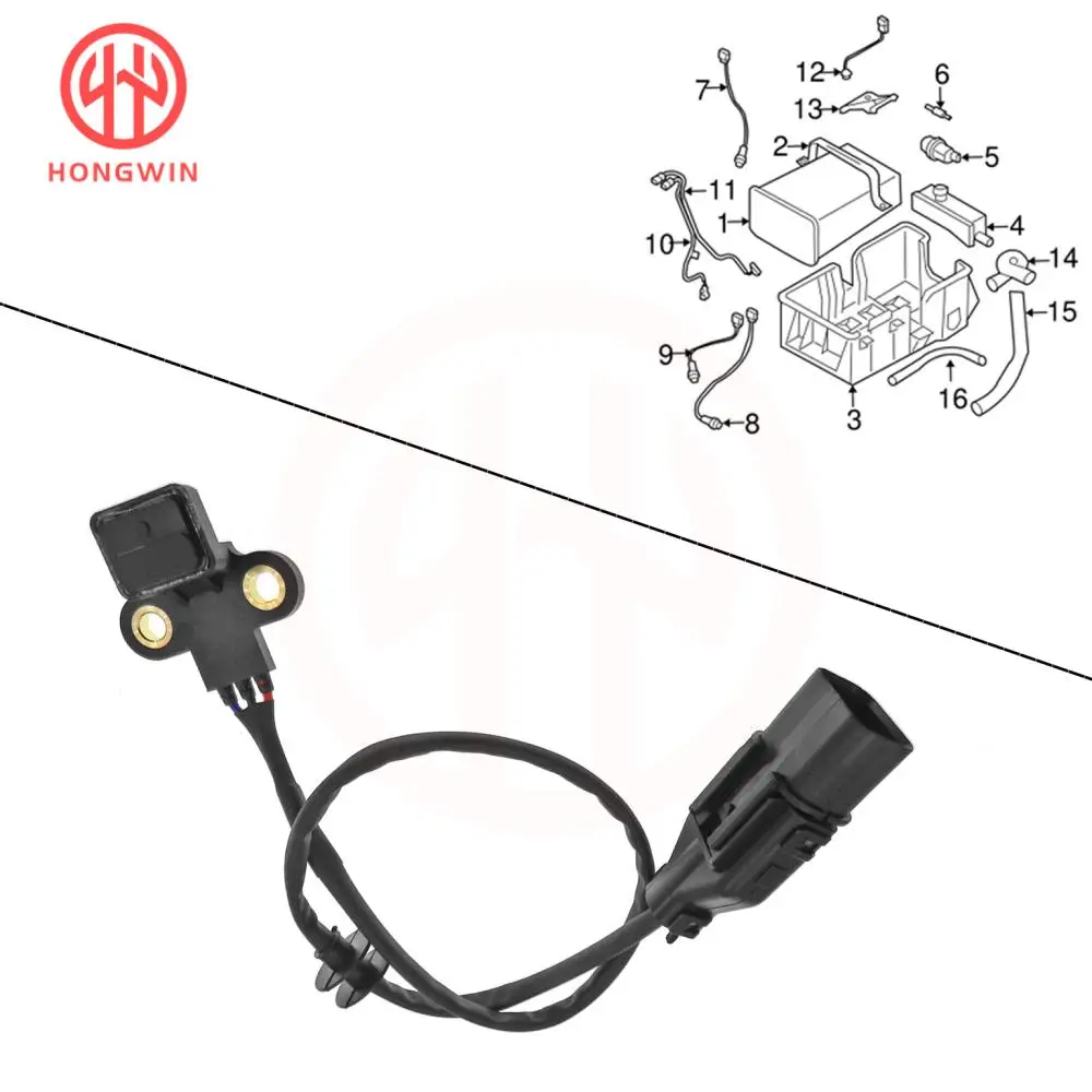 For Kia Sorento 2003 2004 2005 2006 Brand New Car Engine Cam Camshaft Position Sensor OEM: 39318-39800,3931839800,5S1438,2351038