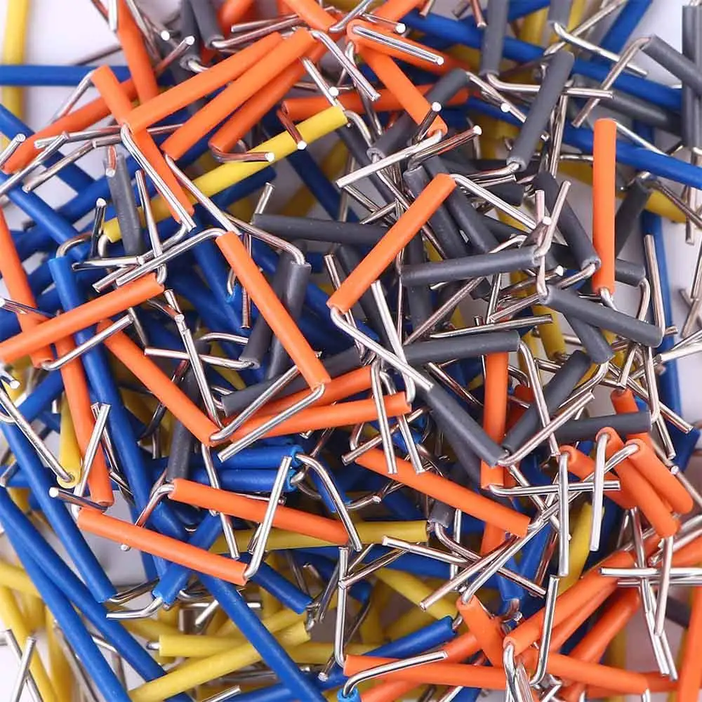 14 Lengths Preformed Assorted Jumper Wire Kit Jumper Wire Electrical Supplies Electrical Wires