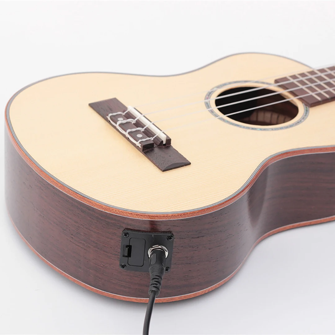 

23/26 Inch Electric Concert Tenor Ukulele Acoustic Ukulele Guitar for Adults Rosewood Fingerboard Guitar Music Instruments