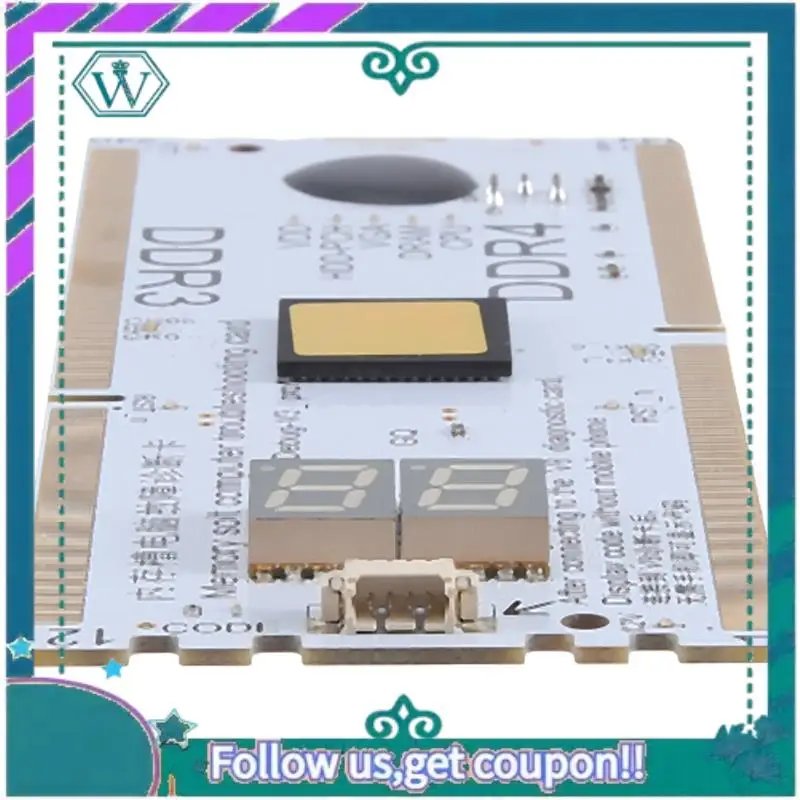 A75Q-Laptop/Desktop Motherboard Memory Slot DDR3/DDR4 Diagnostic Analyzer Debug Test Card For DDR3/4 Notebook Repair