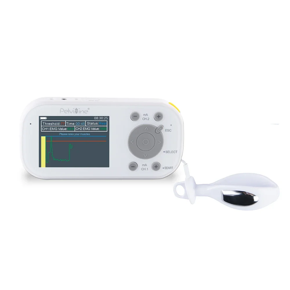 

unique Konmed Biofeedback Kegel Toner Kegel Exercise Pelvic Muscle Stimulator with Fast EMG Test EMG Game ETS STIM Vaginal Tight