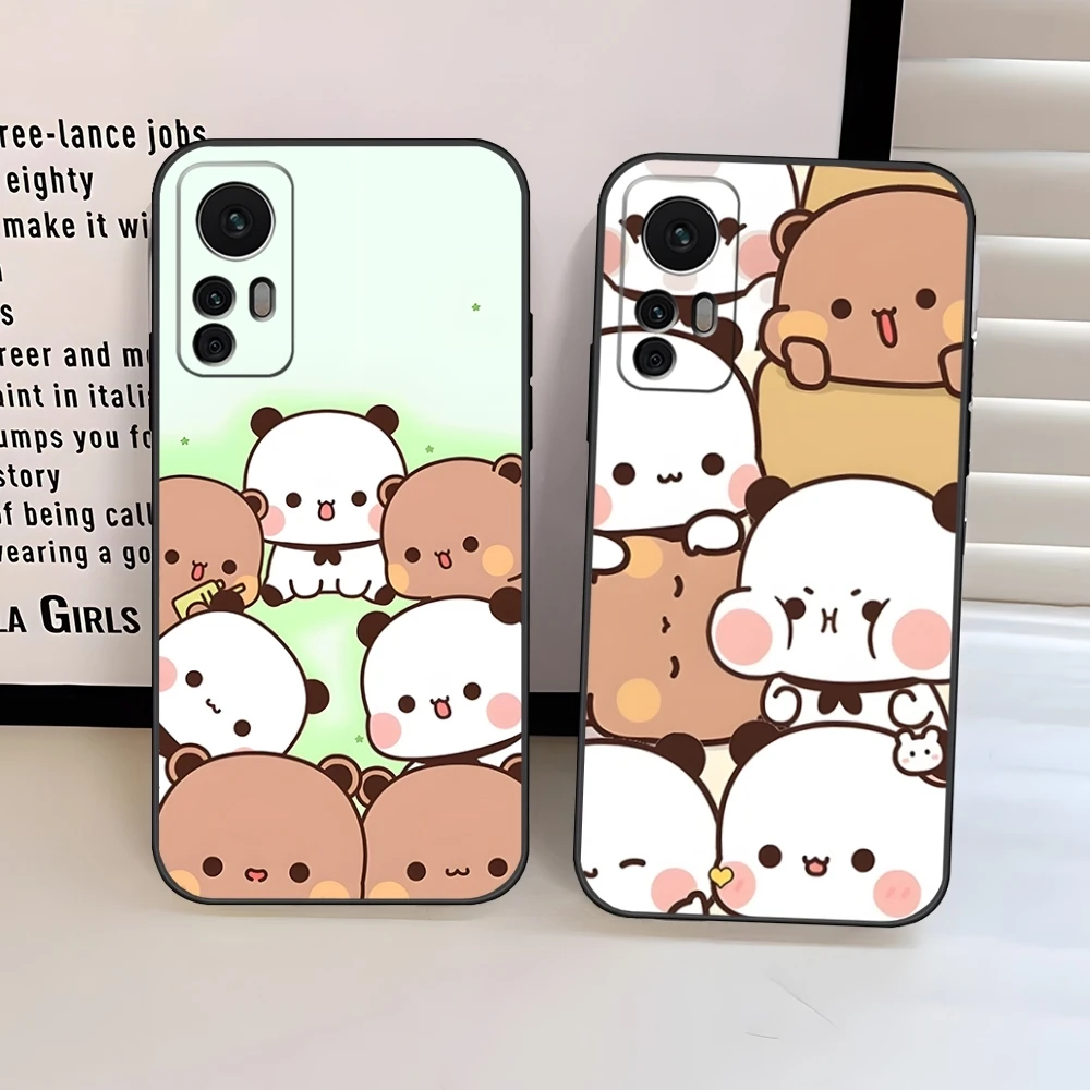 Cute BuBu DuDu Phone Case For Xiaomi 14 13 12 11T Lite Ultra Redmi Note 13 12 10 Pro POCO F4 F5 X5 Pro Back Cover