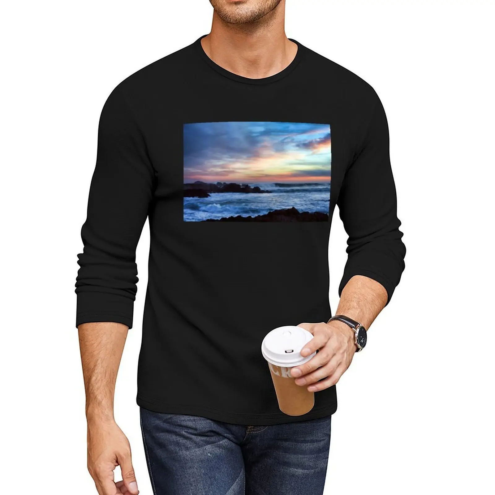 

Heavenly Skies Long T-Shirt quick drying shirt sweat shirt cute clothes quick drying t-shirt mens t shirt