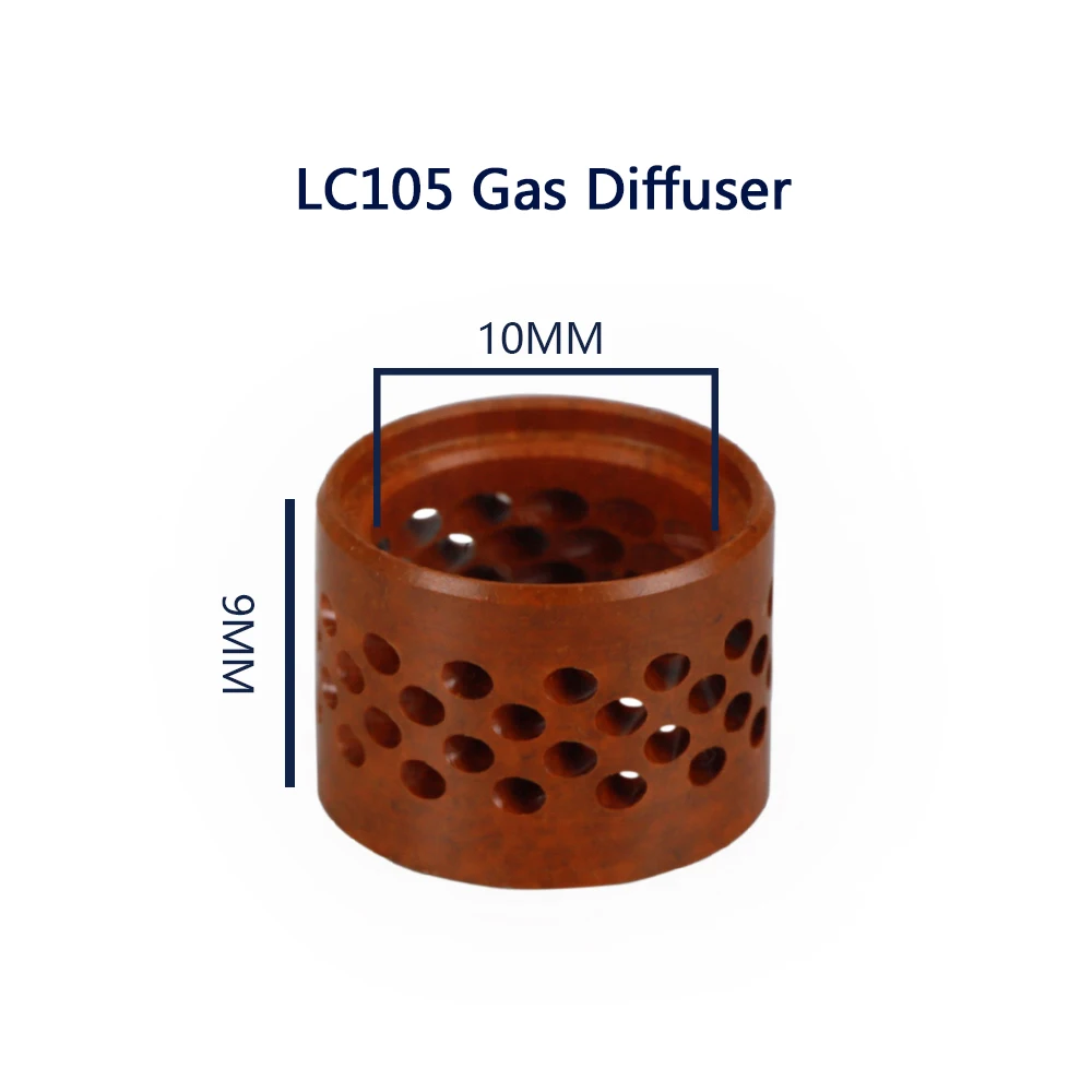 

1PCS LC105 Swirl Ring Gas Diffuser for Air Plasma Cutter Torch Welding accessories torch welding gun