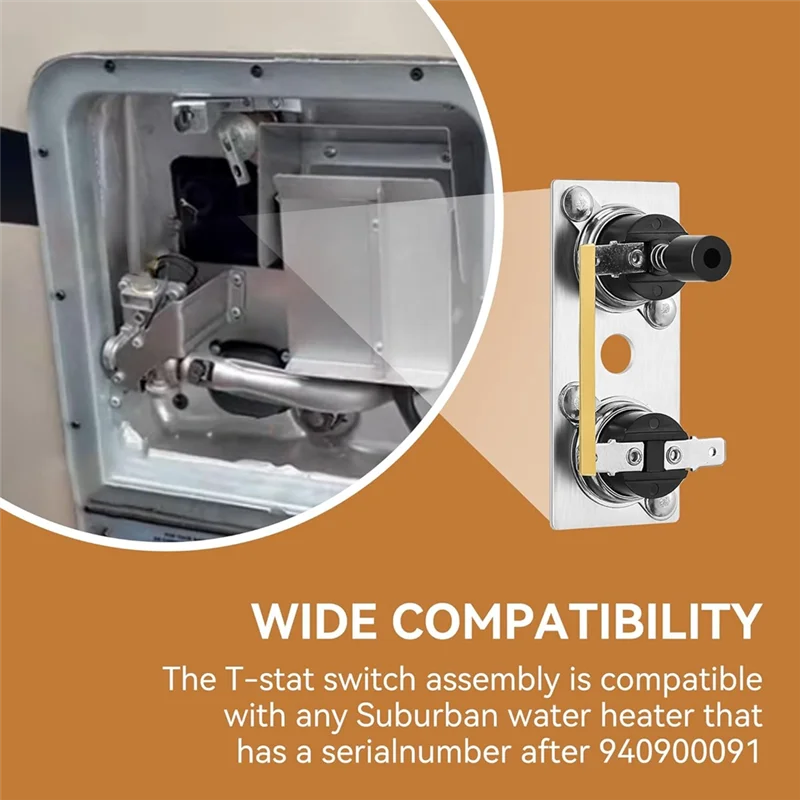 

A69E2 Pack Термостатный переключатель 232306 Запчасти для водонагревателя RV, 120 В, водонагреватель, термостат, переключатель, запасные части