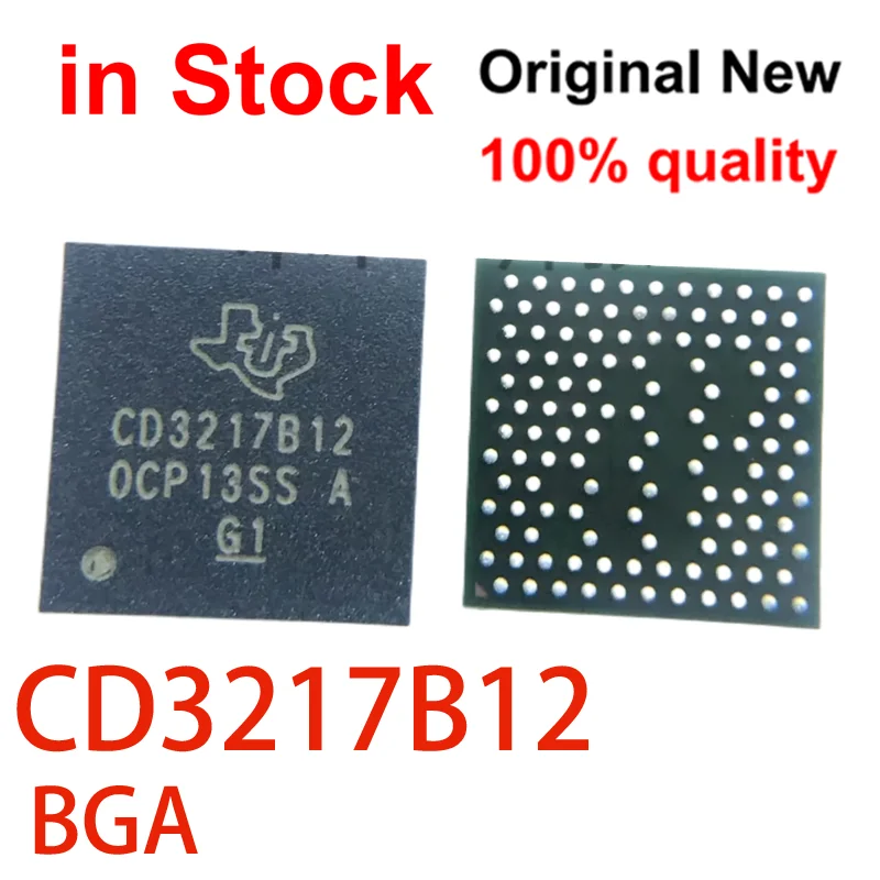 (1-5 pcs)100% Original New CD3217B12 CD3217B12ACER CD3217 B12 SMD BGA Chipset IC