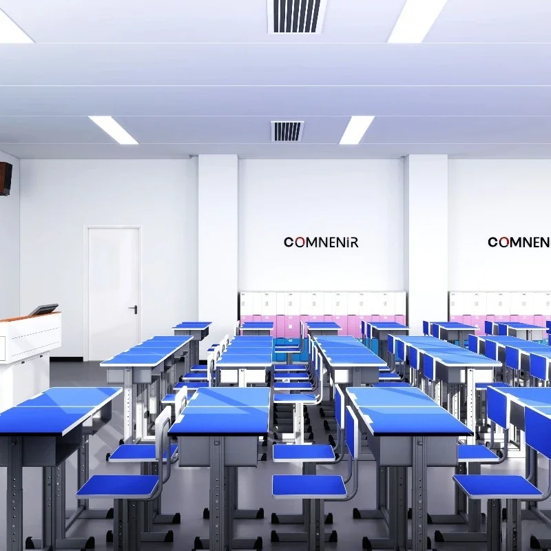 Single slide lift-adjustable desks and chairs, direct sales of desks and chairs from the factory for primary and secondary