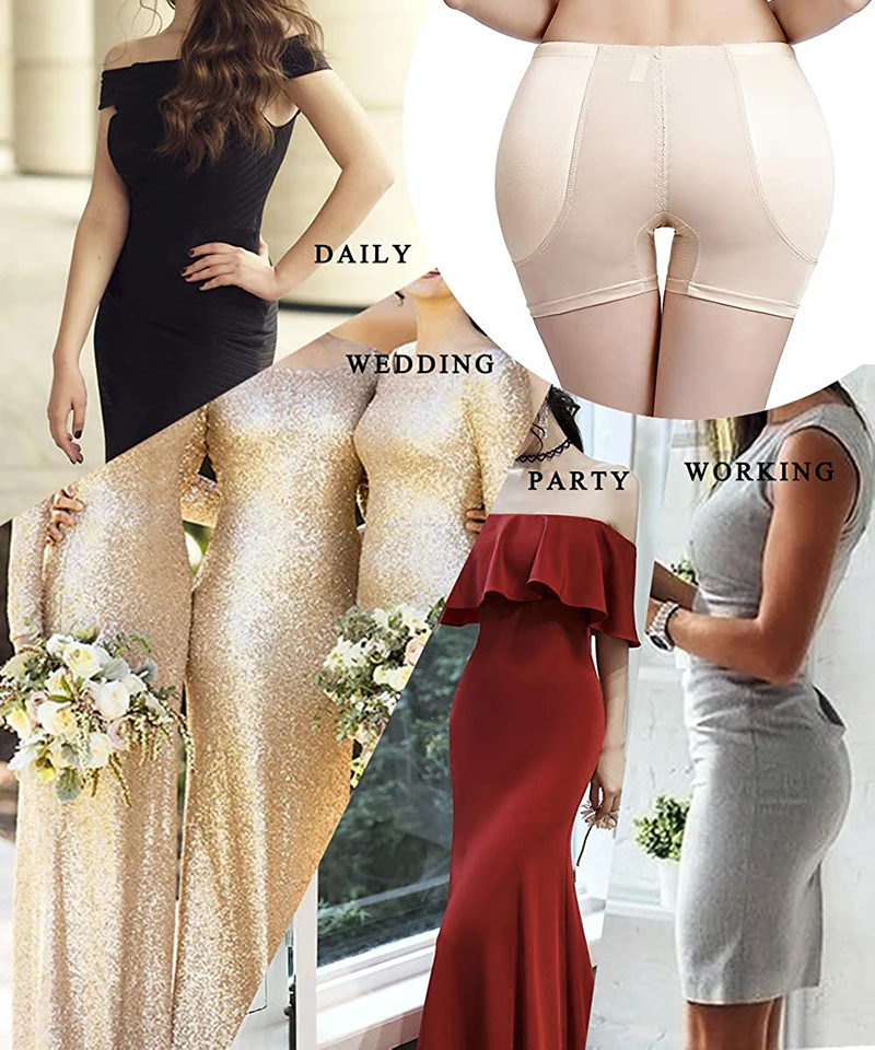 Sexy Butt Lifter Padded Hip Enhancer Shapewear High Waist Trainer Thigh Slimmer XXS XS Body Shapers Big Ass Pads Control Panties - view 5