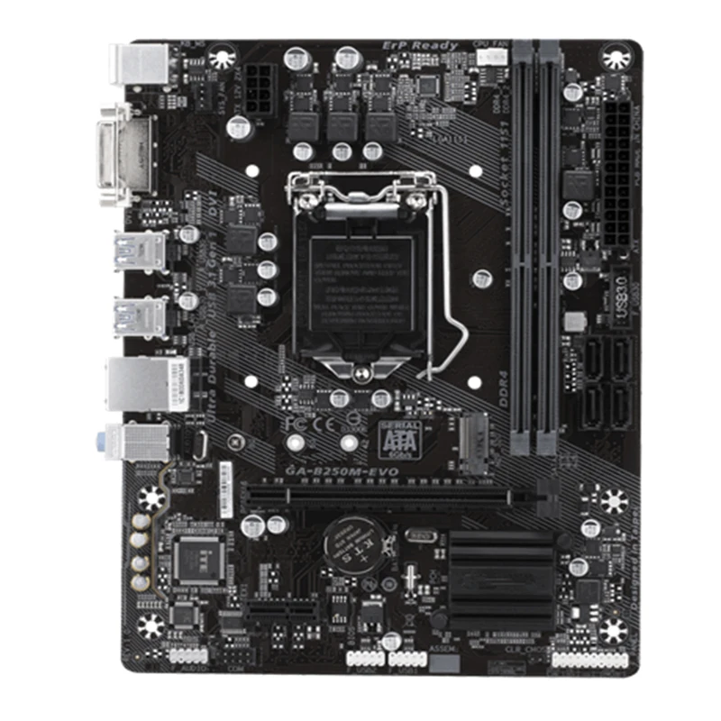GIGABYTE GA-B250M-EVO B250M-EVO Motherboard B250 LGA1151 Micro ATX DDR4 Desktop Board