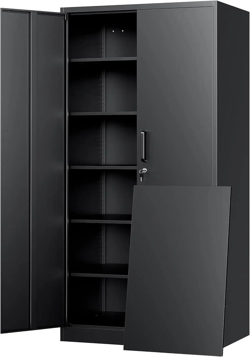 Metal Storage Cabinet with Lock - 72