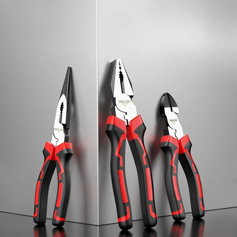 

Electric Wire Pliers Large Opening Sharp Multifunction Tool for Cutting Twisting Gripping Metal Wires Heavy Duty Industrial Tool