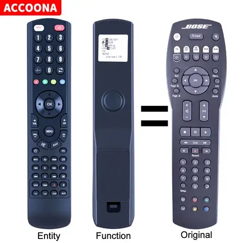 Afstandsbediening Pgaiob00clum7to Mx 2 44 C RC-PWS Voor Bose Cinemaserie Ii 2 1sr 1 I Soundbar