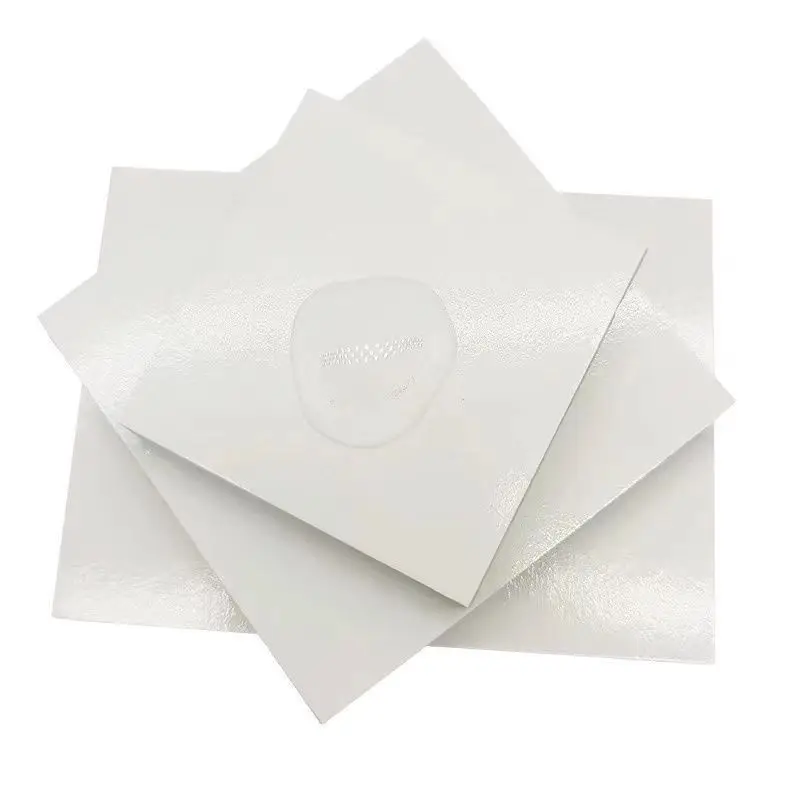 500Sheets Dental Disposable Blending Paper Adhesive Powder Mixing Paper Thickened Sampling Paper with Double-sided Film Coating
