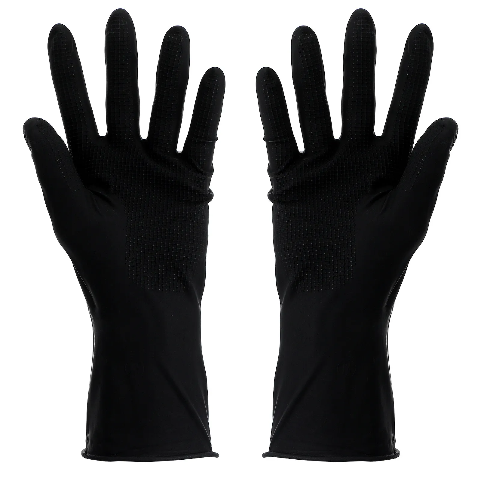 

10pcs Gloves Hair Dye Salon Reusable Latex Medium Powder Free Textured Laboratory Cleaning Hair Dye Gloves Cloth Home