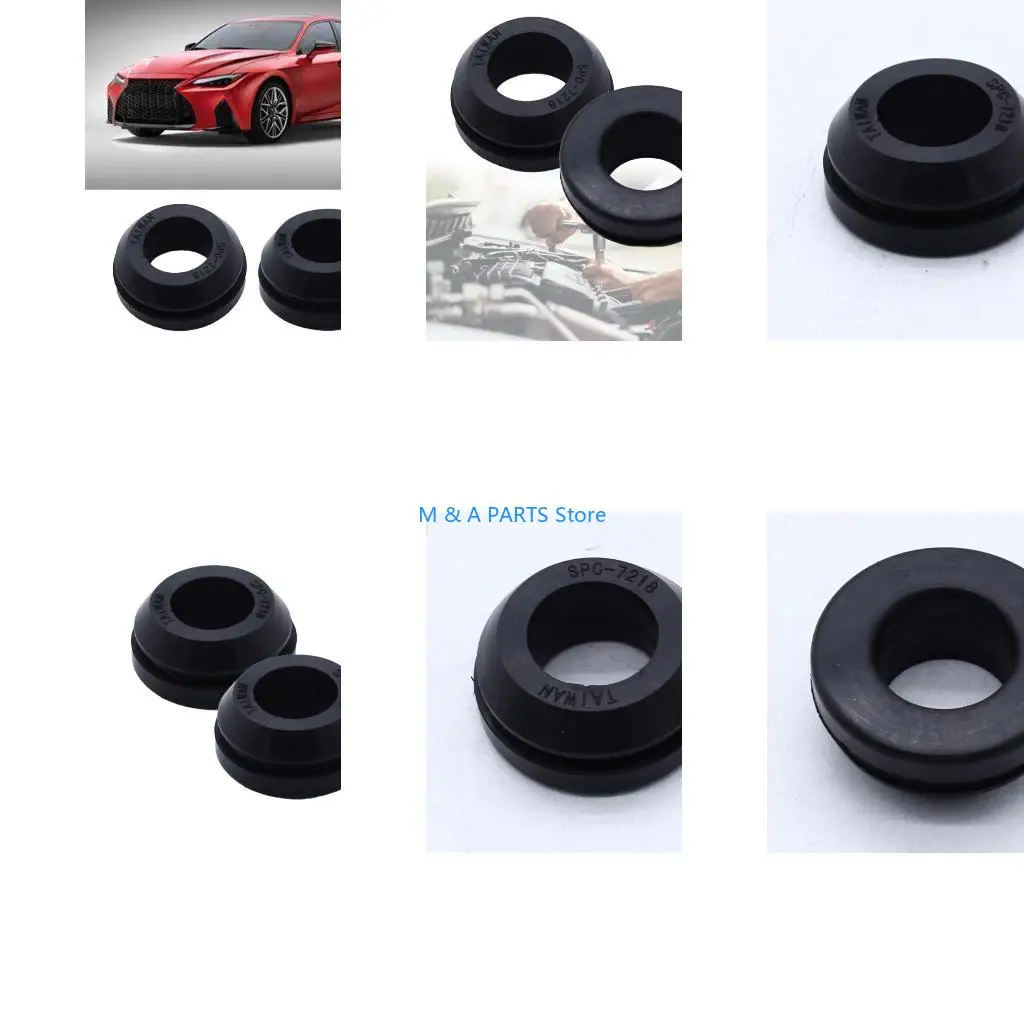 U1JF Replacement Rubber Breather Grommets High Temp Resistant Valves Covers Washer Gasket for SBC 350 A97 Engine